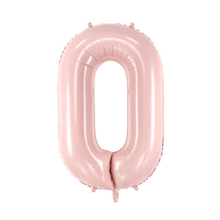 Palloncino 0 Year Figure Rosa Chiaro Vuoto 72cm