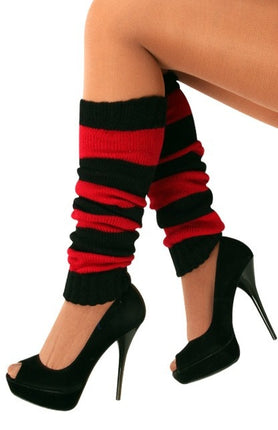Scaldamuscoli nero/rosso
