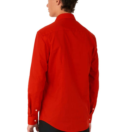 Ragazzo con camicia rossa adolescente <tc>OppoSuits</tc>