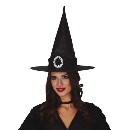 Cappello da strega nera di Halloween