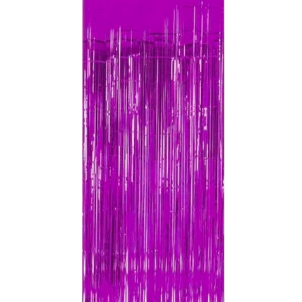 Pellicola per tende da porta viola 2m