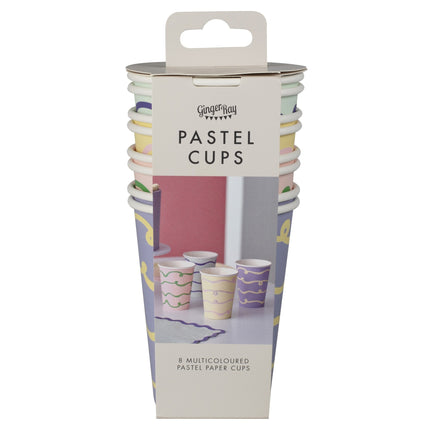 Tazze colorate 8 pezzi