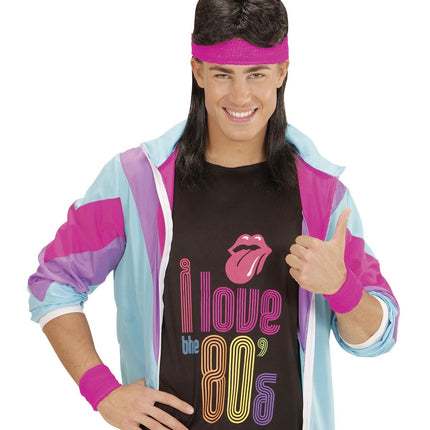 Fasce elastiche rosa neon 2 pezzi
