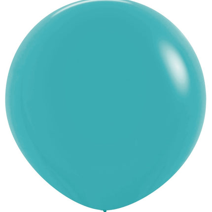 Palloncini blu caraibico 91cm 2pz