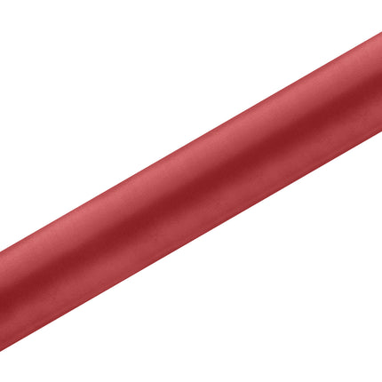 Runner da tavola rosso 36cm 9m