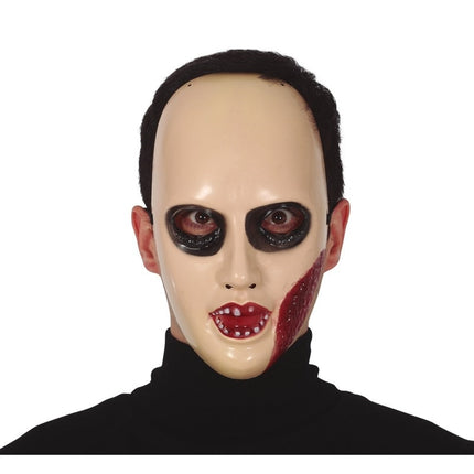 Maschera Halloween Occhi Neri