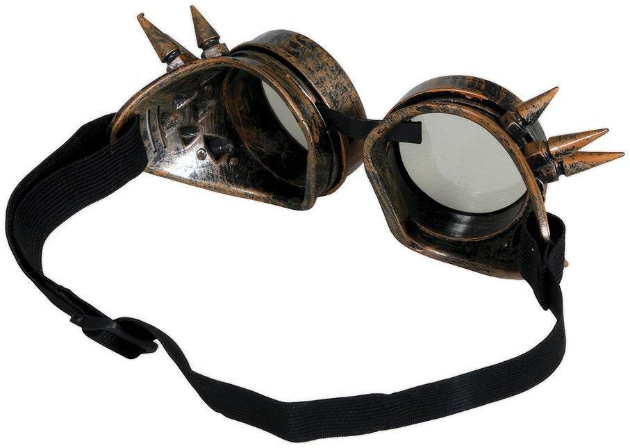 Occhiali Steampunk Marrone