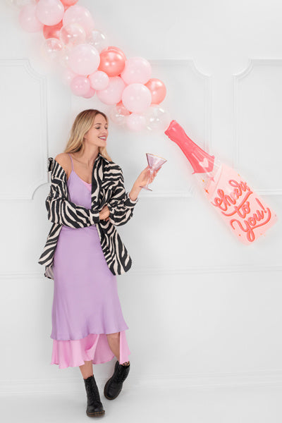 Palloncino ad elio Cheers To You vuoto 97 cm