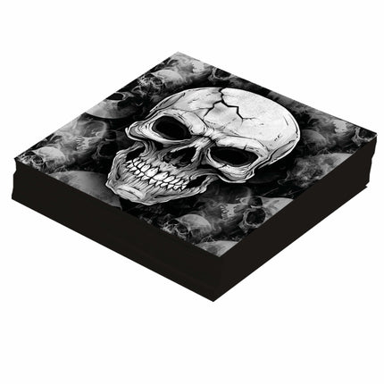 Tovaglioli Halloween Scheletro 33cm