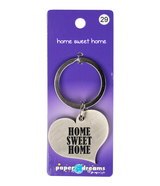 Portachiavi Home Sweet Home 10cm
