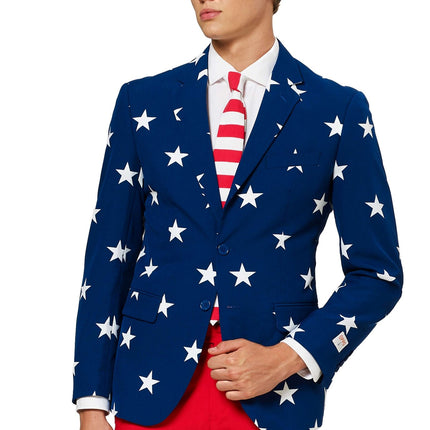 Tuta USA a stelle e strisce da uomo <tc>OppoSuits</tc>