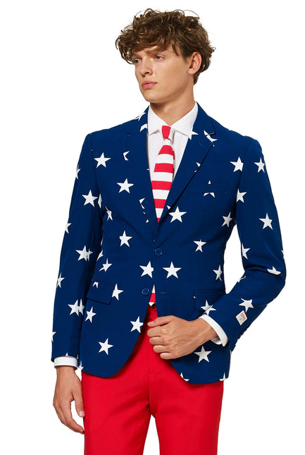 Tuta USA a stelle e strisce da uomo <tc>OppoSuits</tc>