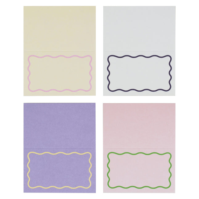 Cartellini colorati 10 pezzi