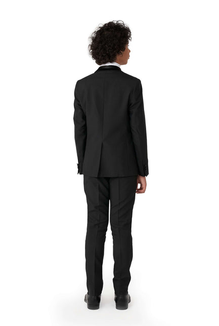 Ragazzo in smoking nero adolescente <tc>OppoSuits</tc>