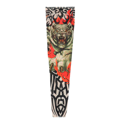 Tatuaggio finto della manica della tigre