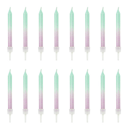 Candele Ombre 6cm 20pz