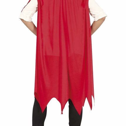 Costume di Halloween da Cappuccetto Rosso Donna Rosso