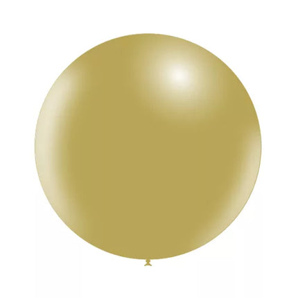 Pallone gigante giallo senape XL 60 cm