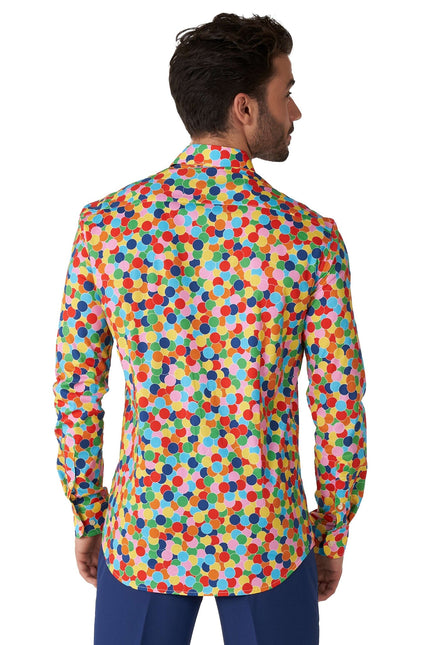 Camicia Party Confetti Uomo <tc>OppoSuits</tc>