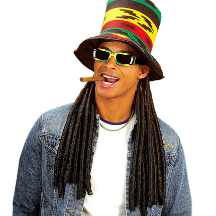 Cappello rasta con rasta