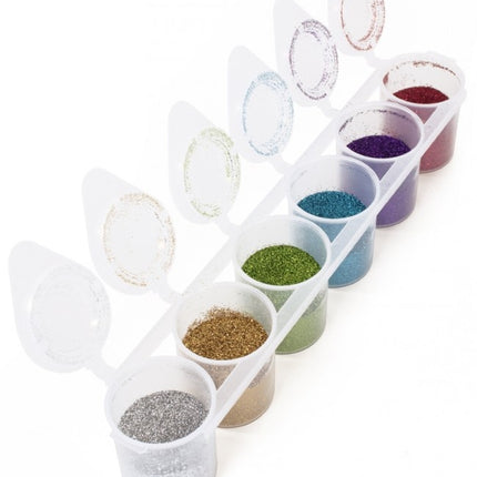 Glitter colorati Happy Fine 6 pezzi