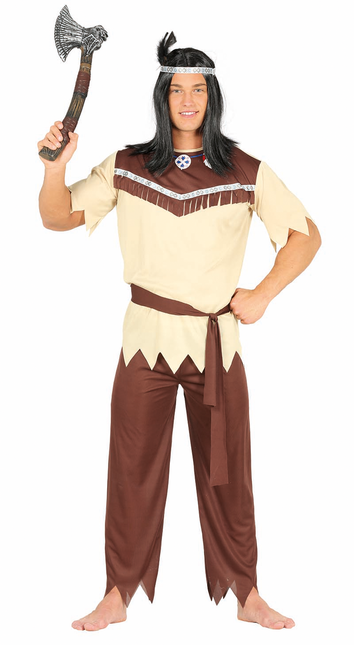 Costume Indiano Beige Uomo