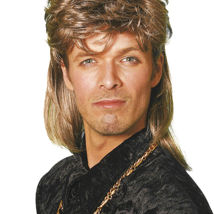 Parrucca anni '80 Aso Brown/Blonde