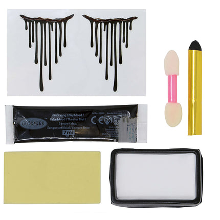 Set per il trucco di Halloween Monaca sanguinaria