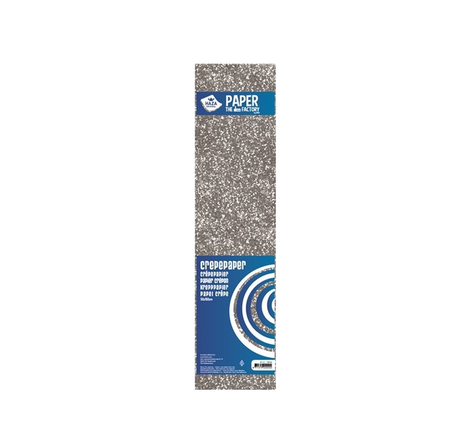 Carta crespa Argento 50cm 2,5m