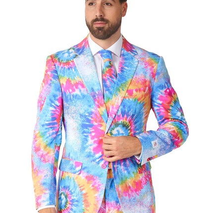 Tuta Hippie Arcobaleno anni '60 Uomo <tc>OppoSuits</tc>