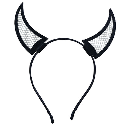 Cerchietto Halloween Orecchie del Diavolo