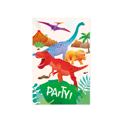 Inviti Dino 6 pezzi