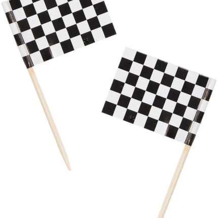 Bastoncini da cocktail Formula 1 in plastica 24 pezzi
