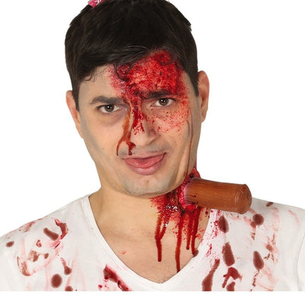 Set di ferite di Halloween marrone 2 pezzi