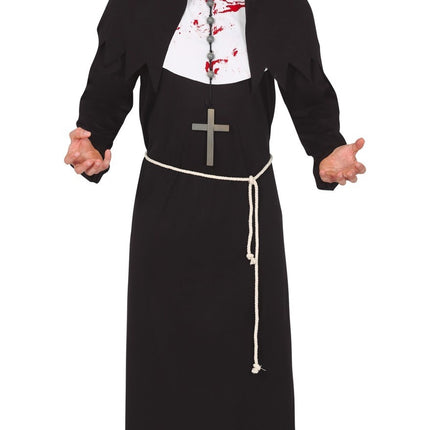 Costume di Halloween da monaco per uomo