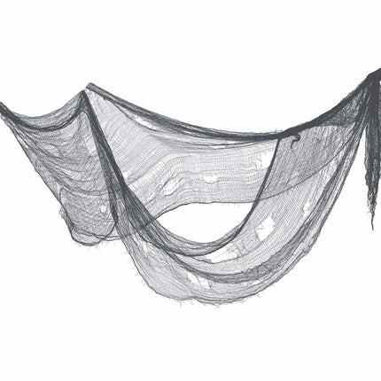 Tessuto per tende grigio Halloween 2,28 m