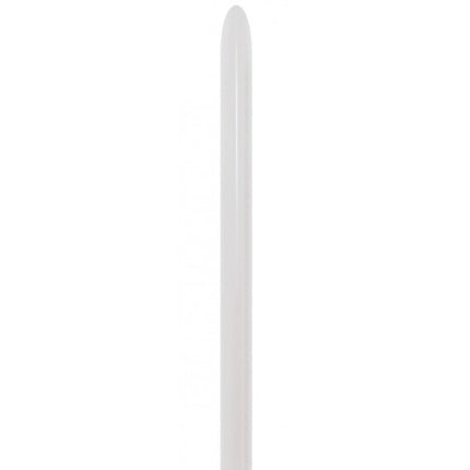 Palloncini da modellare Bianco Perla 2,5 cm 152 cm 50pz