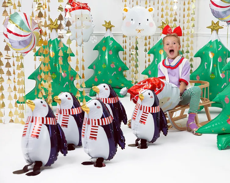 Palloncino ad elio Babbo Natale vuoto 70 cm