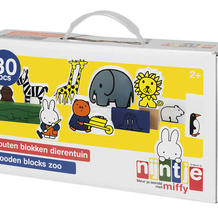 Zoo di blocchi di legno Miffy