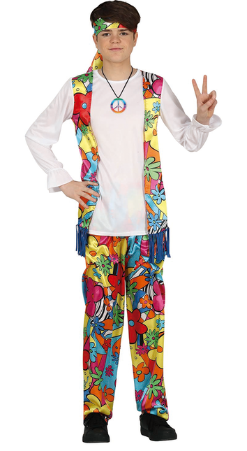 Costume da Hippie Ragazzi 14/16 anni