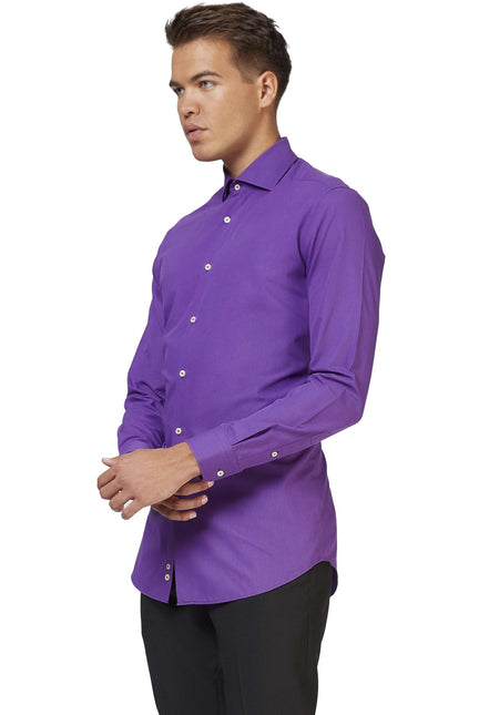 Camicia viola uomo <tc>OppoSuits</tc>