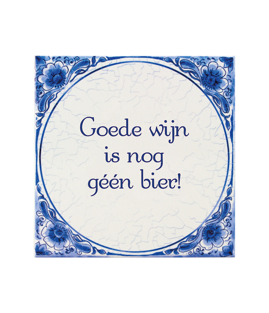 Piastrella Delft Blu Vino 14,5 cm