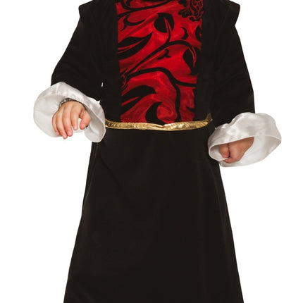 Costume di Halloween da vampiro rosso