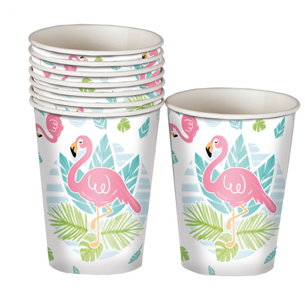 Tazze Fenicottero 250ml 8pz