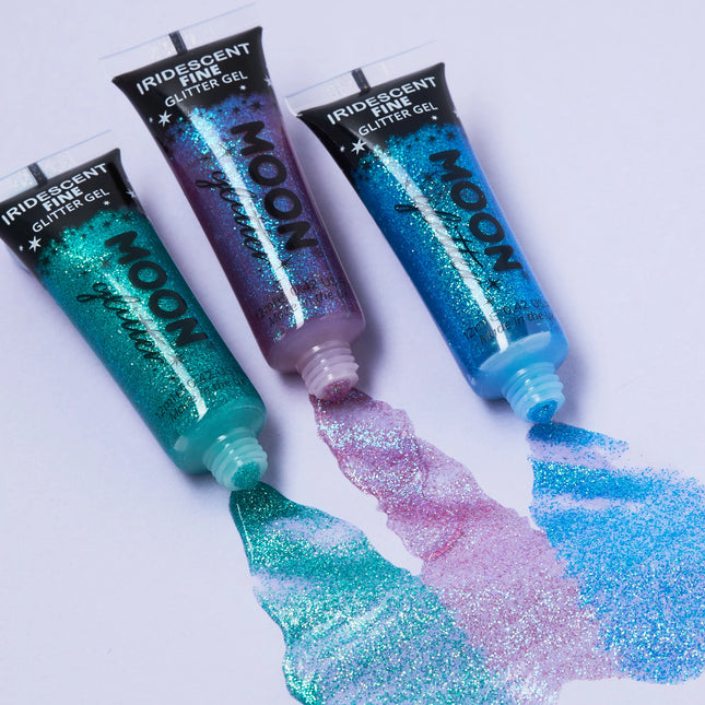 Moon Glitter Iridescent Fine Glitter Gel Viola 12ml