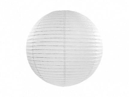 Lanterna bianca rotonda 25 cm