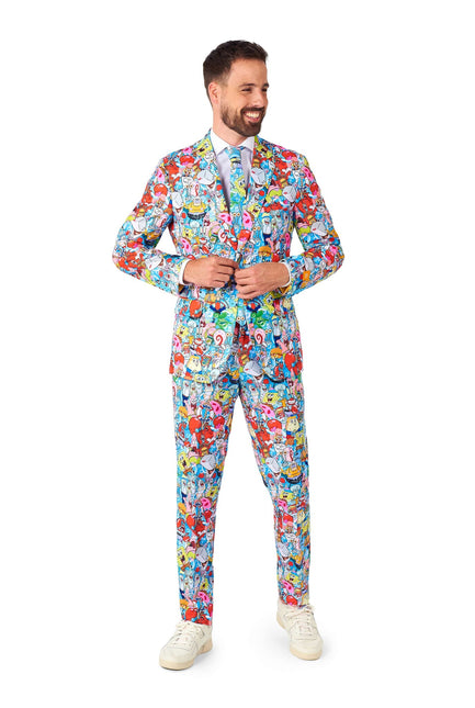 Tuta SpongeBob Frenzy Uomo <tc>OppoSuits</tc>