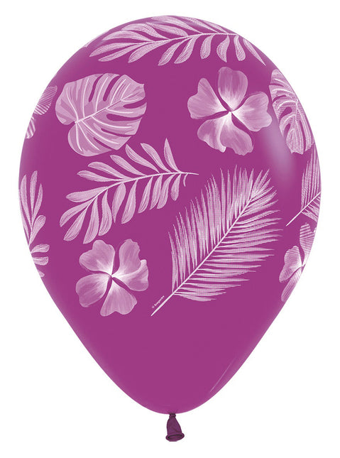 Palloncini Tropical Paradise Mix 30cm 25pz