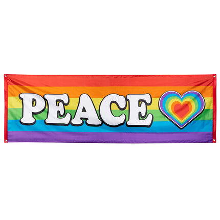 Striscione Arcobaleno Pace 2,2m