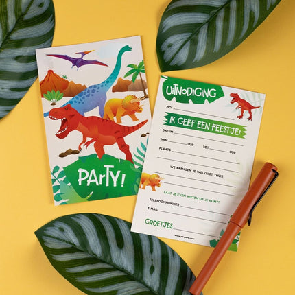 Inviti Dino 6 pezzi